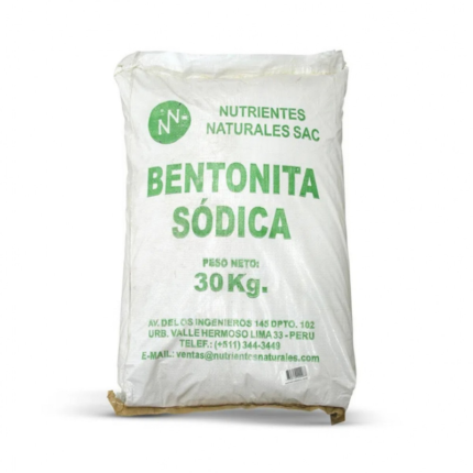 Bentonita x 30 KG