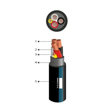 NLT - PC 3x16 + 1x16 AWG INDECO